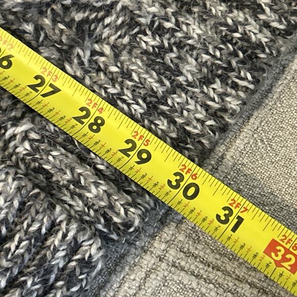 Express Sweater Cardigan Women's XS Chunky Knit Short Sleeve Wool Blend - Picture 11 of 11